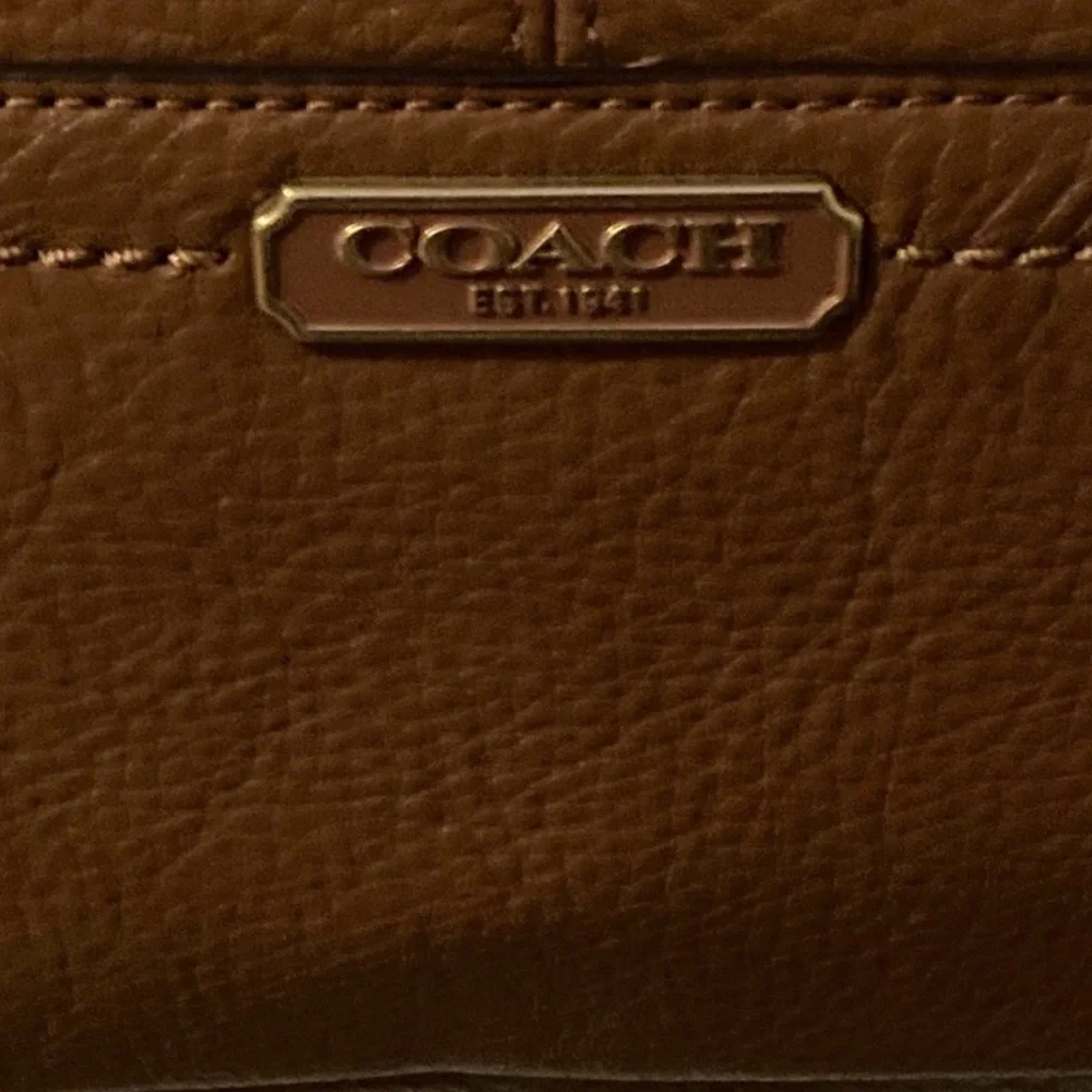 Coach 2013 Park Leather Hobo Shoulder Bag & hangtag style F23293 British Tan
